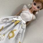 リカちゃん服　ドレス