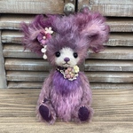 ピンクパープルモヒカンベア