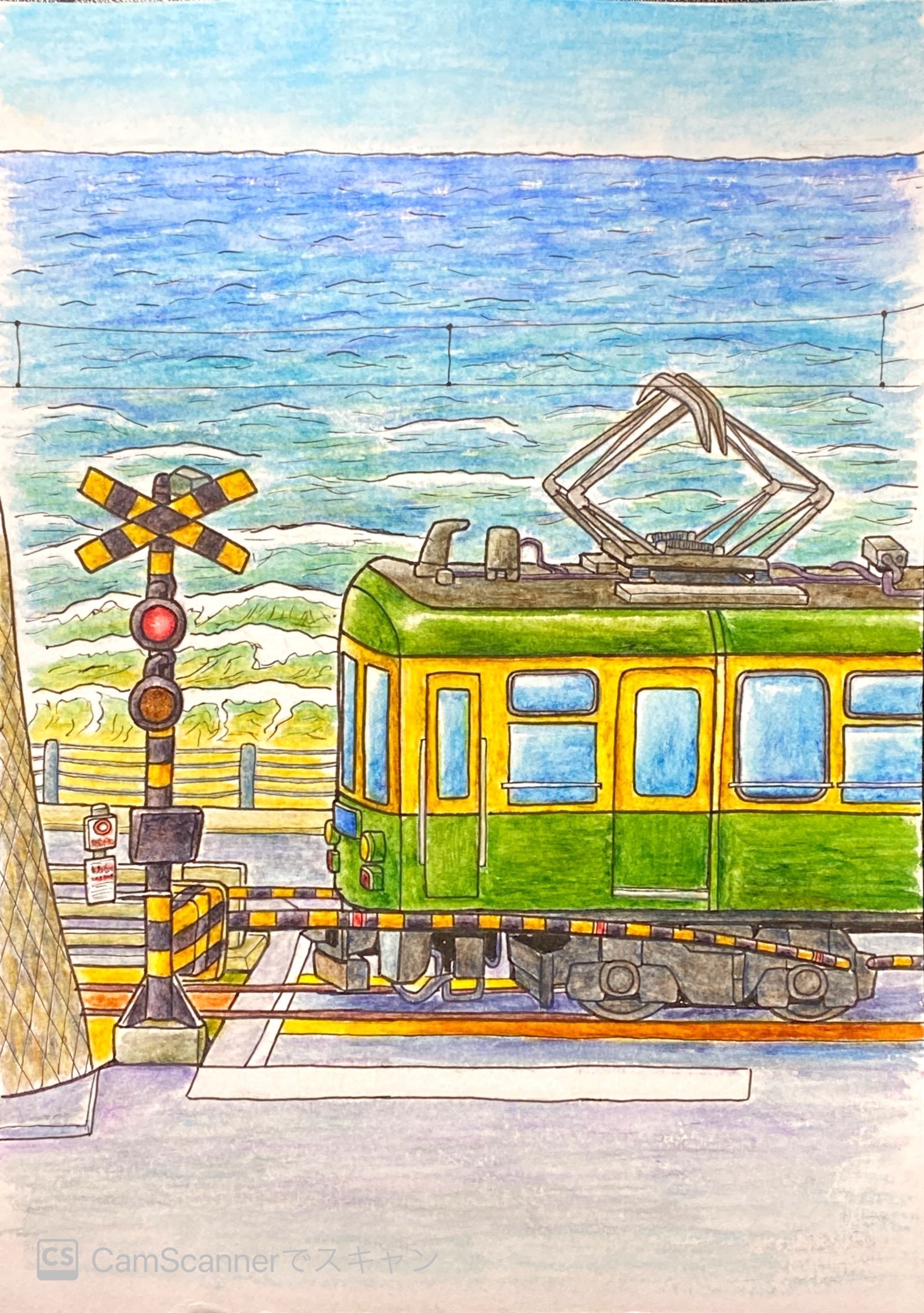 Fiddletown & Copperopolis 鉄道　イラスト　作品集 鉄道イラスト