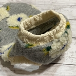 犬服🌸限定新作🌸【グレーのお花ボア】タンクトップ