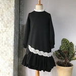 《n様オーダー品》3段フリルのフォーマルワンピース