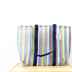 台湾トートバッグ　漁師バッグ（茄芷袋）　5号サイズ　カラフル