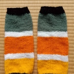 手編み　レッグウォーマー