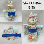 着物 コスチューム  シェリーメイ（15cm）洋服 水色和柄
