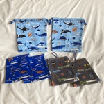 【５様オーダー品】はしセット＆ナプキン袋  ・体操服袋 ・シューズ入れ★水族館・昆虫