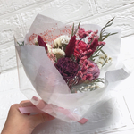 ミニブーケWhite ✲ ドライフラワーブーケ ✲ ミニ花束ドライフラワー  プリザーブドフラワー 花束  ブーケ  ギフト  誕生日  引越し祝い  お礼  送別  退職祝い  母の日   
