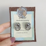 silver hoop mini【ネジバネイヤリング】