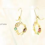 再販** crystal　wreath