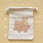 tulip bearポーチ🧸🍒´-