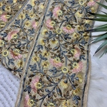 クーポン発行期間限定！new✨ 💛r11-6幅約長さ50センチ×幅約8.5cmインド刺繍リボン