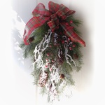 大きなクリスマススワッグ