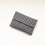 【再販】ミニポケットティッシュケース＊紺色ギンガムチェック