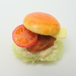 モフフィッシュバーガー                                                            ミニチュアフード、食品サンプル、ミニチュア