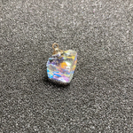 【JINガラス 気まぐれ試作室】レインボーキューブ レジンコーティング