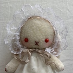 1/25販売☆手洗いOK♪ワンピースのうさぎさんぬいぐるみ