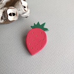 陶ブローチ【いちご】