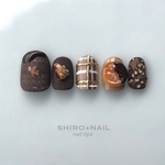 再販☆〜Orangette chocolate〜【普通郵便送料無料】（チョコネイル・オランジェット・バレンタインネイル・クランチチョコ）