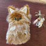 ラスト1個‼︎保護猫チャリティぬいぐるみ【ゴージャス茶々さん】