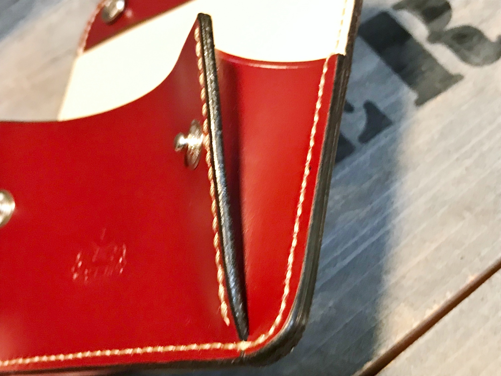 コインケース　コードバン　ハンドメイド コインケース 小銭入れ コードバン 革財布 カードケース レザー