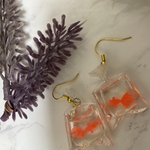 金魚ピアス♡