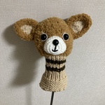 ゴルフヘッドカバー⛳️FW手編み