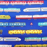 【オーダー】おひるね布団カバー✩電車柄、新幹線