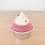 バレンタイン♡カップケーキピンクッション