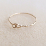 [14kgf] Glitter wire ring