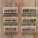 ◾️長方形名前刺繍ワッペン◾️