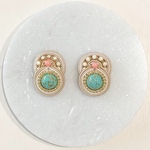 Light－turquoise－（ソウタシエ　イヤリング・ピアス）