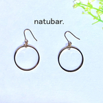 リングのゴールドピアス