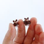 再販！たぬきケーキ（1個・袋入）　6分の1サイズ