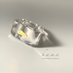 clear ring gold【約15号】