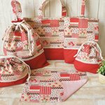 ◆オーダー品◆イチゴ柄◆ ☆*:　幼稚園グッズ :*☆ 