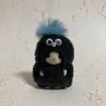 シルバニアファミリー 赤ちゃん着ぐるみ もこもこモンスター ブラック