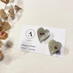 レジン　ヘアクリップ　2個セット