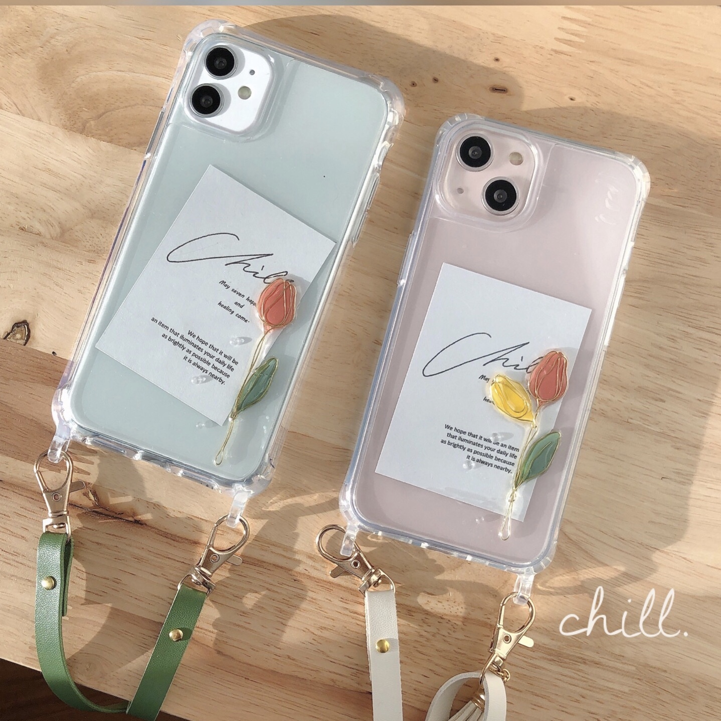 ୨୧iPhone17シリーズ対応୨୧ショルダースマホケース 【ワイヤー
