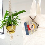 HAMAONIGIRI “yellow border × used denim”