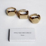 シグネットリング//大きめリング/リング/アンティークリング/ビンテージリング/丸リング/四角リング/楕円リング/ゴールドリング