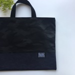 myu-snow様 オーダー商品  洗練ブラック迷彩 レッスンバッグ 入園入学セット 男の子 