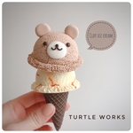 [snow yukih様オーダー品] 粘土のビックサイズアイス