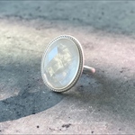 ＊Matt silver マットシルバー ホワイトシエル
