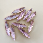 AA級・4×15mm クリスタル幻想パープルヴェール　1　リーフ 10こ入り