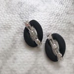 ブラック　マット　サージカルステンレス　ピアス