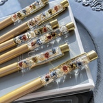 Q new ✳︎  new beige UVresin herbarium pen