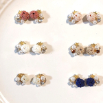 水引アクセサリー✳︎水引と星キラリ✳︎ミニピアス