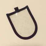 パープル　交通安全　ループ付きワッペンカバー　送料無料❗️