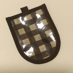 交通安全　ループ付きワッペンカバー　送料無料❗️