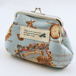 がま口ポーチ／海図