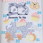 ミニワッペン2枚 (sweets)